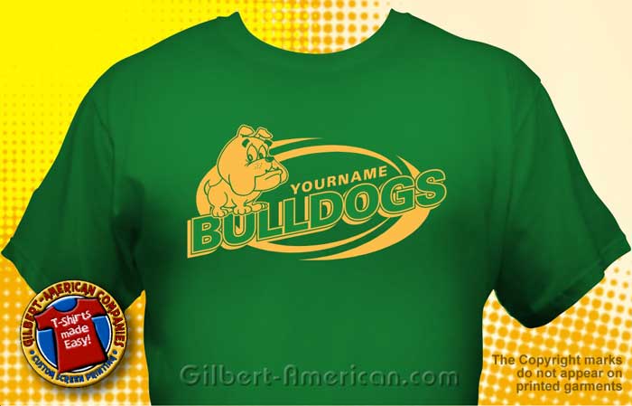 Team Mascot Shirt Bulldogs Team Shirt Bulldogs Fan Shirt Bulldogs School Spirit Bulldogs School Shirt Bulldogs Football Shirt