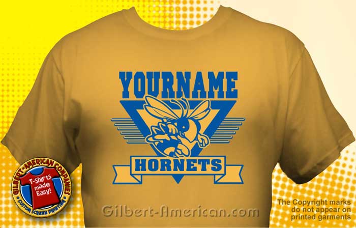  Hornets Team Shirt, Team Mascot Shirt, Hornets Team Spirit,  Hornets Heart Tee, Hornets Fan T-Shirt, Hornets School Shirt : Handmade  Products