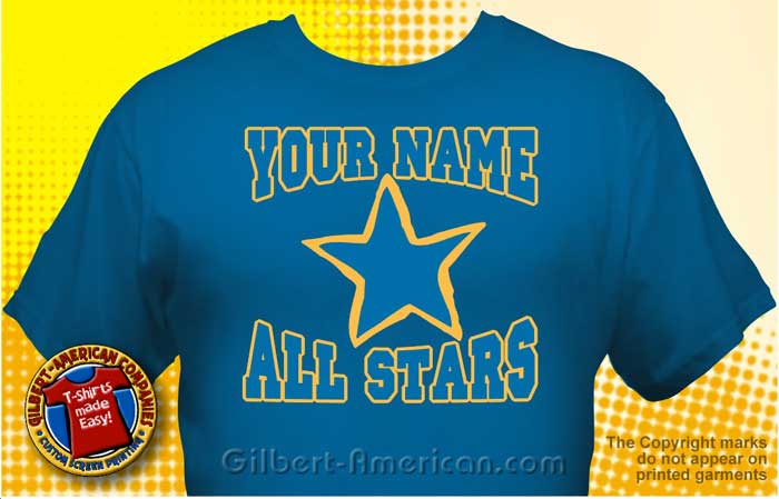 american all stars t shirt