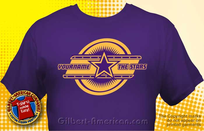 Star Mascot T-Shirt Design Ideas :: School Spirit, FREE Shipping.