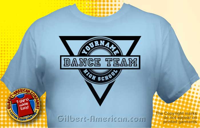Dance Team T-Shirt Design Ideas :: School Spirit, FREE Shipping.