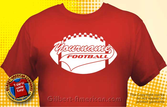 Football Team T-Shirt Design Ideas :: School Spirit, FREE Shipping.