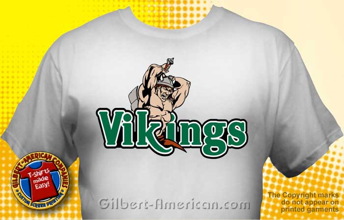 Viking Mascot T-Shirt Design Ideas :: School Spirit, FREE Shipping.