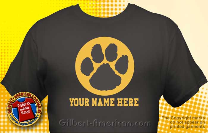 Wildcat Mascot T-Shirt Design Ideas :: School Spirit, FREE Shipping.