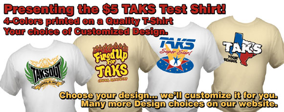 Click Now to see more TAKS Designs